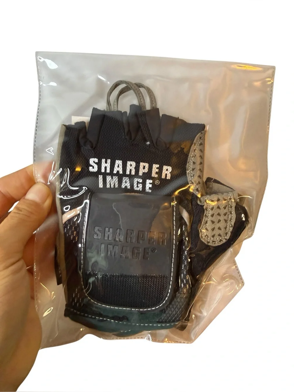 NWT Sharper Image Rear View Mirror Cycling Gloves